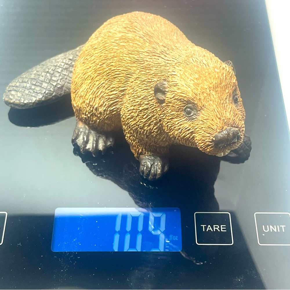 Vintage United Designs Beaver figurine sculpture - Picture 12 of 12